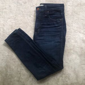 Madewell 10” high rise skinny - 27S